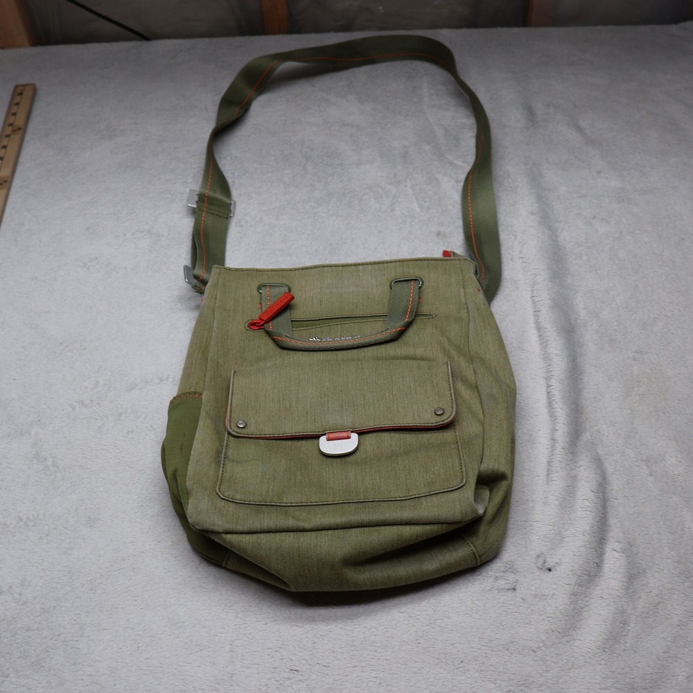 Sherpani Trevia Crossbody Bag Womens‎ Medium Green Canvas Tote Travel Casual